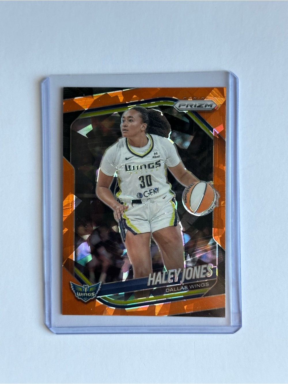 Panini Orange Prizm Dallas Wings Basketball Card